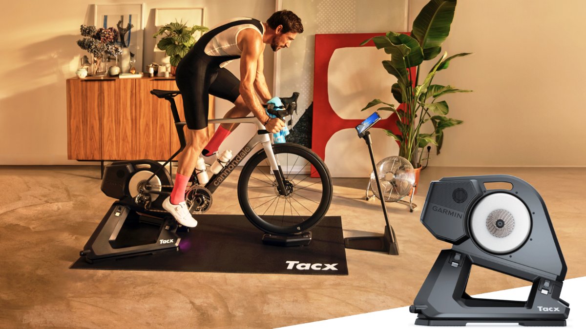 A ruota di Tacx NEO 3M è difficile annoiarsi